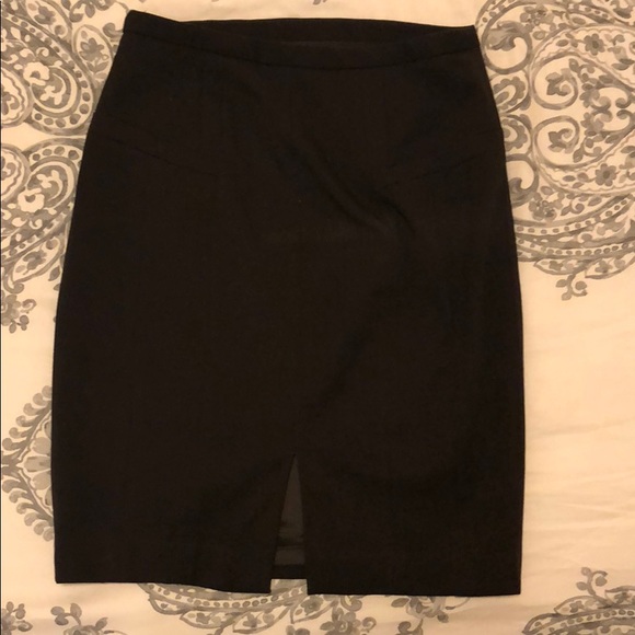 Express pencil skirt. Size 2. Dark brown. - Picture 2 of 3